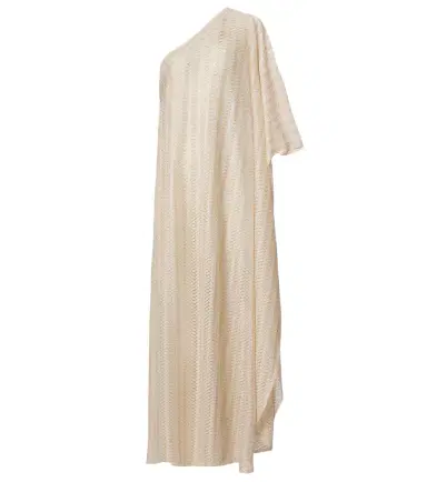 Melissa Odabash Savannah lamé beach cover-up | Thumbnail 1