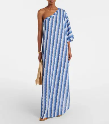 Melissa Odabash Savannah one-shoulder beach cover-up | Thumbnail 4