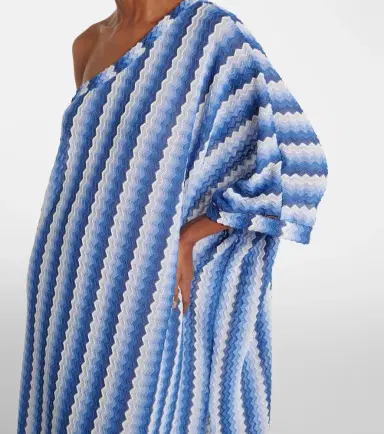 Melissa Odabash Savannah one-shoulder beach cover-up | Thumbnail 5
