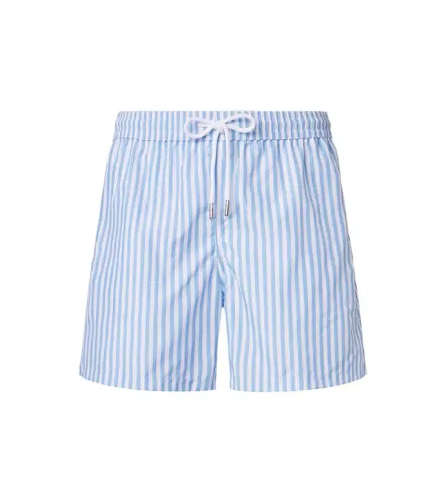 Thom Sweeney Striped swim trunks