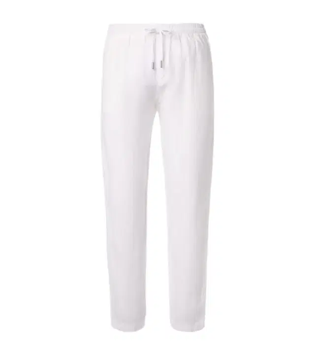 Linen straight pants