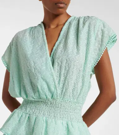 Melissa Odabash Jess embroidered cotton minidress | Thumbnail 3 Melissa Odabash Jess embroidered cotton minidress | Thumbnail 3