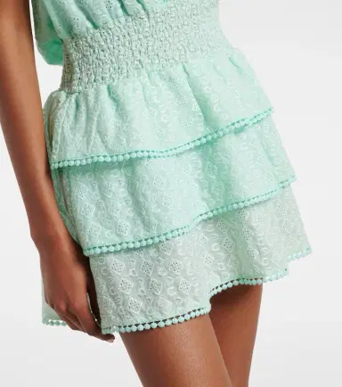 Melissa Odabash Jess embroidered cotton minidress | Thumbnail 6 Melissa Odabash Jess embroidered cotton minidress | Thumbnail 6