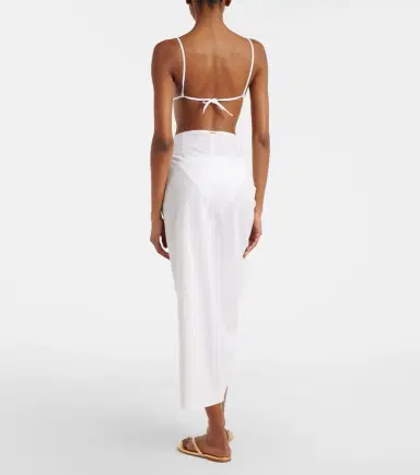 Melissa Odabash Winnie cotton and linen beach cover-up | Thumbnail 3 Melissa Odabash Winnie cotton and linen beach cover-up | Thumbnail 3