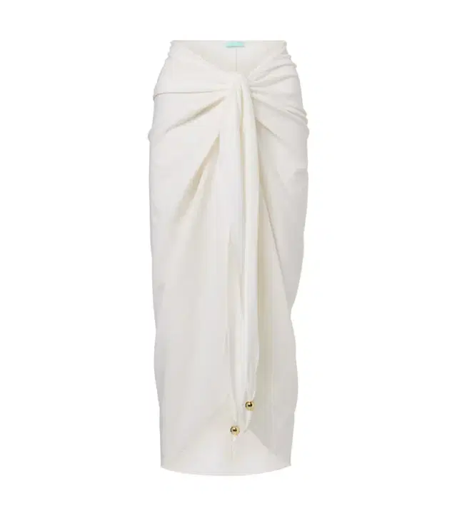 Melissa Odabash Winnie cotton and linen beach cover-up