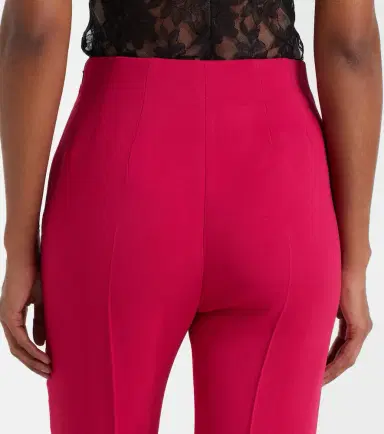 Valentino Crêpe straight pants | Thumbnail 2 Valentino Crêpe straight pants | Thumbnail 2