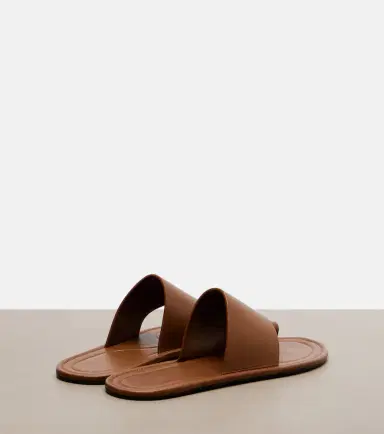 The Row Malick Thong leather sandals | Thumbnail 2