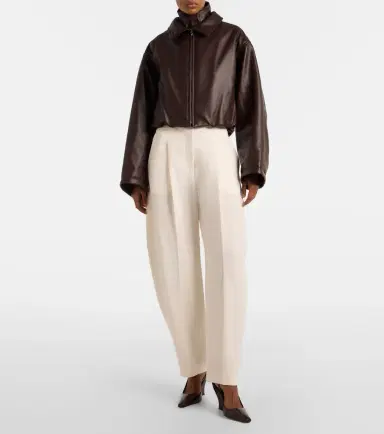 Alaïa Alaïa Poplin barrel-leg pants | Thumbnail 6 Alaïa Alaïa Poplin barrel-leg pants | Thumbnail 6