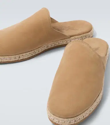 Ancient Greek Sandals Fimos leather espadrille mules | Thumbnail 3