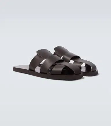 Ancient Greek Sandals Andreas leather fisherman sandals | Thumbnail 2