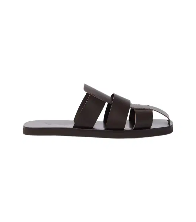 Ancient Greek Sandals Andreas leather fisherman sandals