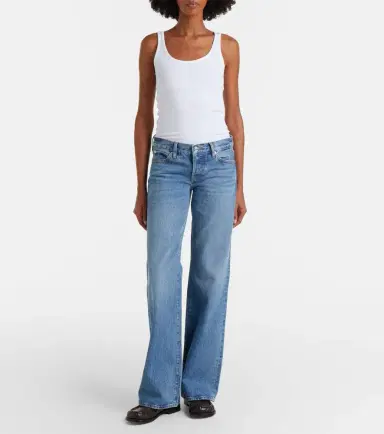 Frame The Gray wide-leg jeans | Thumbnail 5