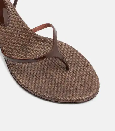 Paris Texas Lidia patent leather thong sandals | Thumbnail 3