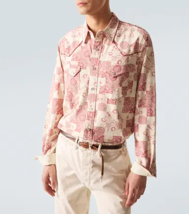 RRL Printed cotton shirt | Thumbnail 2