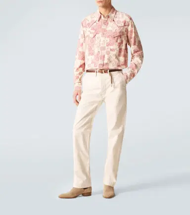 RRL Printed cotton shirt | Thumbnail 6