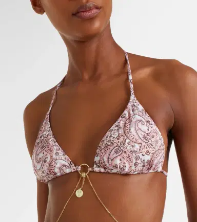 Bananhot Enzo paisley bikini top | Thumbnail 2 Bananhot Enzo paisley bikini top | Thumbnail 2