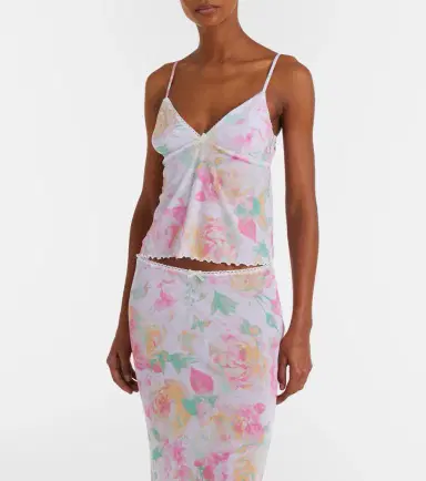Bananhot Solay floral top | Thumbnail 5