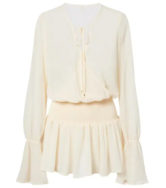 Naya shirred minidress