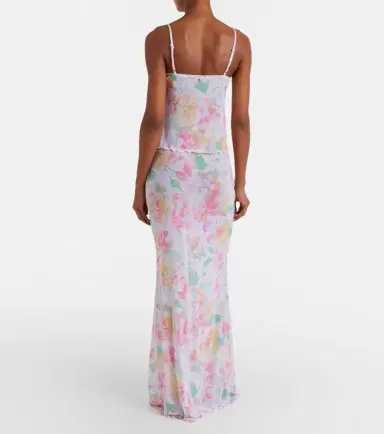 Bananhot Solay floral maxi skirt | Thumbnail 6