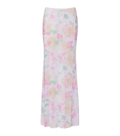 Bananhot Solay floral maxi skirt | Thumbnail 1