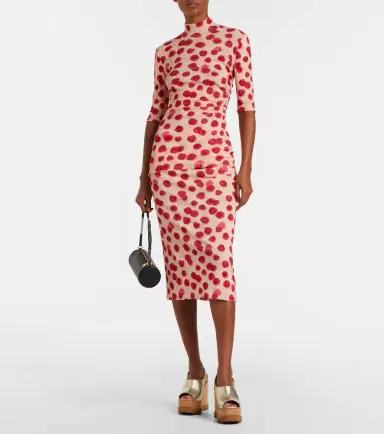 Stella McCartney Printed mesh T-shirt | Thumbnail 6