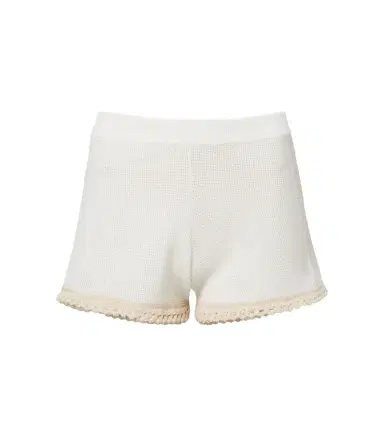 Stella McCartney Crochet cotton shorts | Thumbnail 1