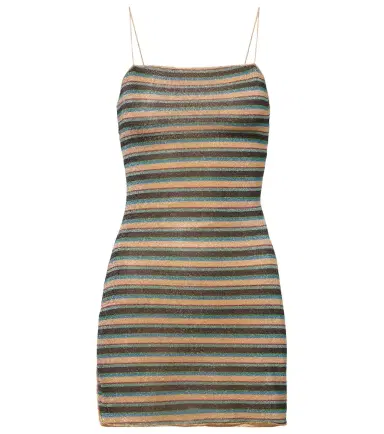 Oséree Oséree Lumière striped minidress | Thumbnail 1