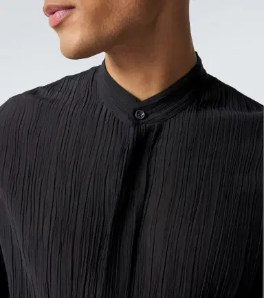 UMIT BENAN Bruce linen and cotton shirt | Thumbnail 4 UMIT BENAN Bruce linen and cotton shirt | Thumbnail 4
