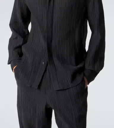 UMIT BENAN Bruce linen and cotton shirt | Thumbnail 7 UMIT BENAN Bruce linen and cotton shirt | Thumbnail 7