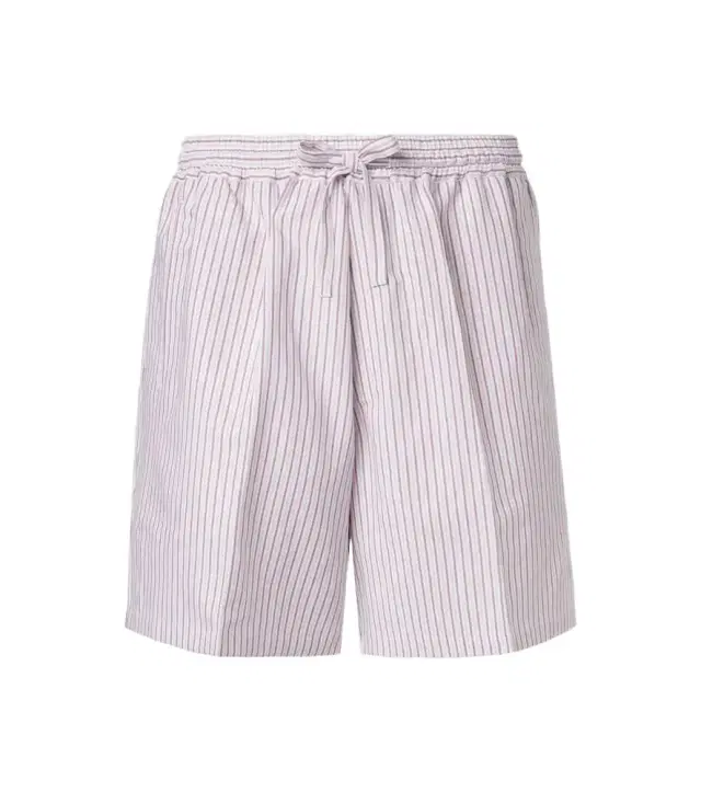 Umit Benan Julian striped cotton and silk shorts