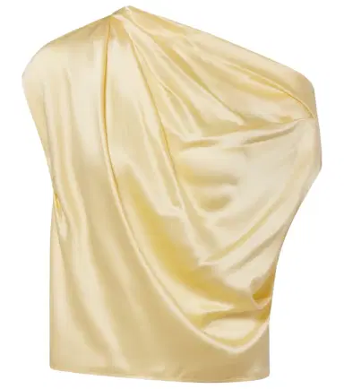 The Sei Draped silk satin top | Thumbnail 1