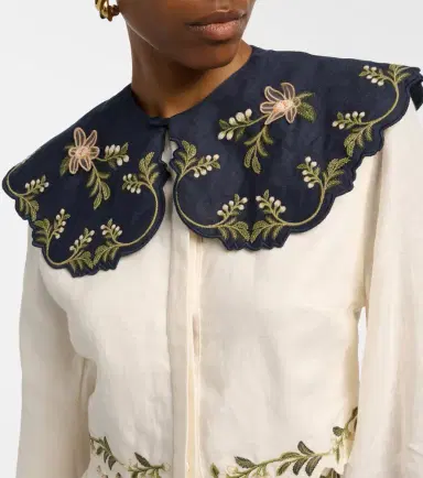 Agua by Agua Bendita Cumbre embroidered linen blouse | Thumbnail 6 Agua by Agua Bendita Cumbre embroidered linen blouse | Thumbnail 6