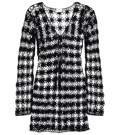 Anna Kosturova Crochet cotton minidress | Thumbnail 1
