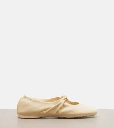 Loewe Pebble Soft leather Mary Jane flats | Thumbnail 3