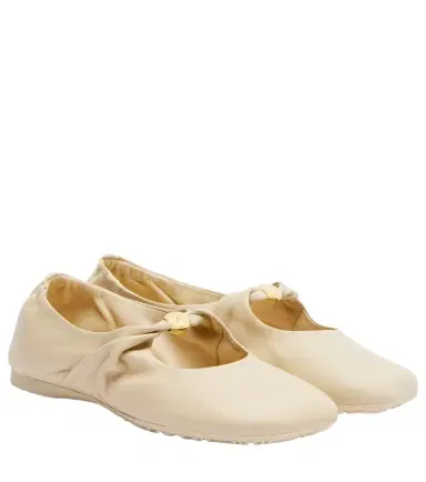 Loewe Pebble Soft leather Mary Jane flats | Thumbnail 1