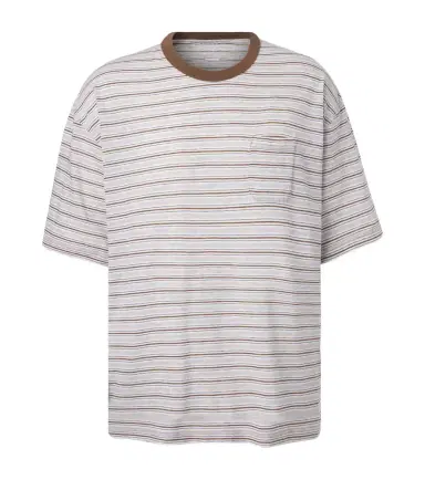 Visvim Mondo Border wool and cotton T-shirt | Thumbnail 1 Visvim Mondo Border wool and cotton T-shirt | Thumbnail 1