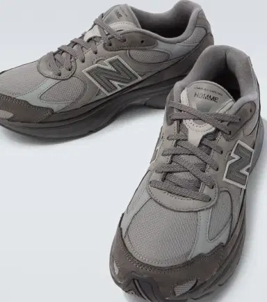 COMME des GARCONS HOMME Comme des Garçons Homme x New Balance 2010 suede-trimmed sneakers | Thumbnail 2 COMME des GARCONS HOMME Comme des Garçons Homme x New Balance 2010 suede-trimmed sneakers | Thumbnail 2