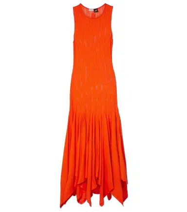 Loewe Paula's Ibiza pointelle cotton jersey maxi dress | Thumbnail 1