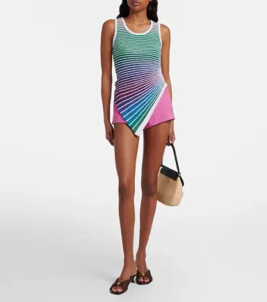 Loewe Paula's Ibiza cotton-blend tank top | Thumbnail 4