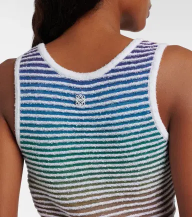 Loewe Paula's Ibiza cotton-blend tank top | Thumbnail 5