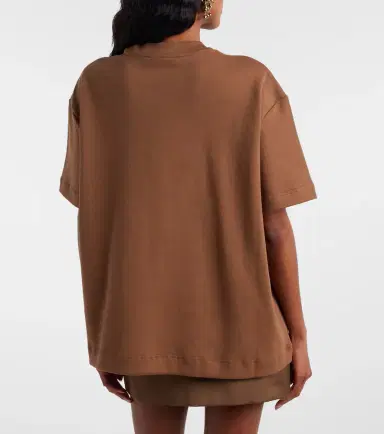 The Frankie Shop Scoob cotton-blend jersey T-shirt | Thumbnail 3