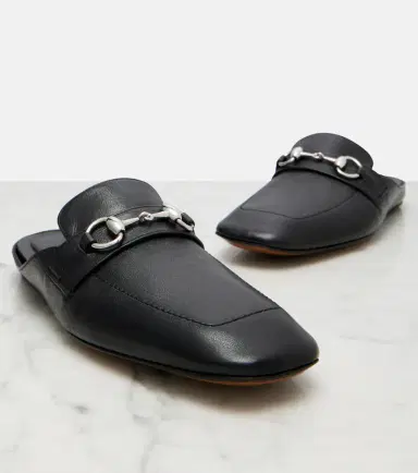 Gucci Ragazzo Horsebit leather mules | Thumbnail 3 Gucci Ragazzo Horsebit leather mules | Thumbnail 3