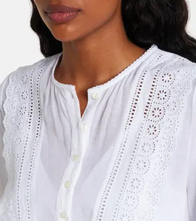 Veronica Beard Marguerite cotton-blend voile minidress | Thumbnail 3
