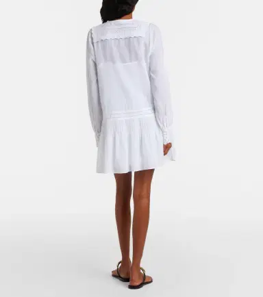 Veronica Beard Marguerite cotton-blend voile minidress | Thumbnail 5