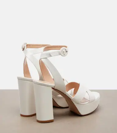 Gianvito Rossi Sabrina satin platform sandals | Thumbnail 4 Gianvito Rossi Sabrina satin platform sandals | Thumbnail 4