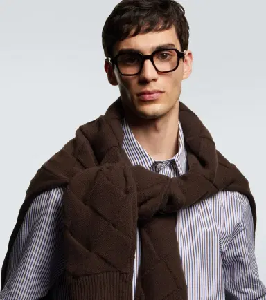 Bottega Veneta Stretch square glasses | Thumbnail 4