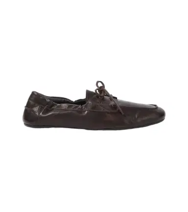 Prada Shuffle leather boat shoes | Thumbnail 1 Prada Shuffle leather boat shoes | Thumbnail 1