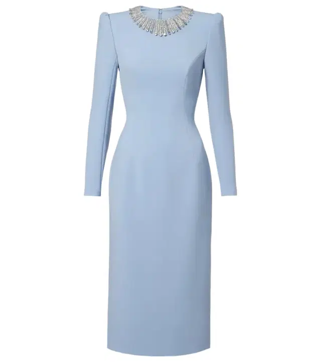 Cora embellished midi dress