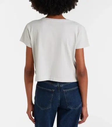Agolde Adine cotton jersey T-shirt | Thumbnail 4