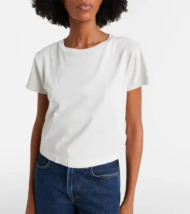 Agolde Adine cotton jersey T-shirt | Thumbnail 6